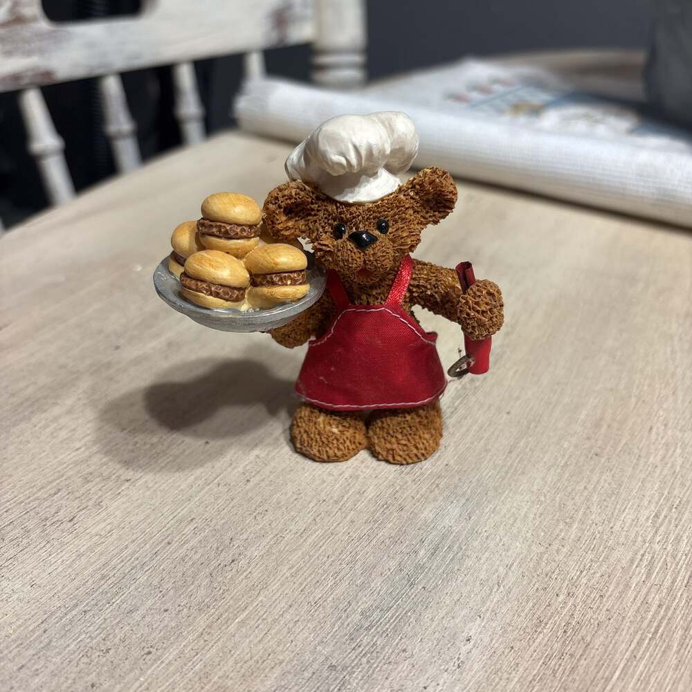 Cherished Teddies Dennis "You Put The Spice In My Life" Chef Bear Figurine 1998